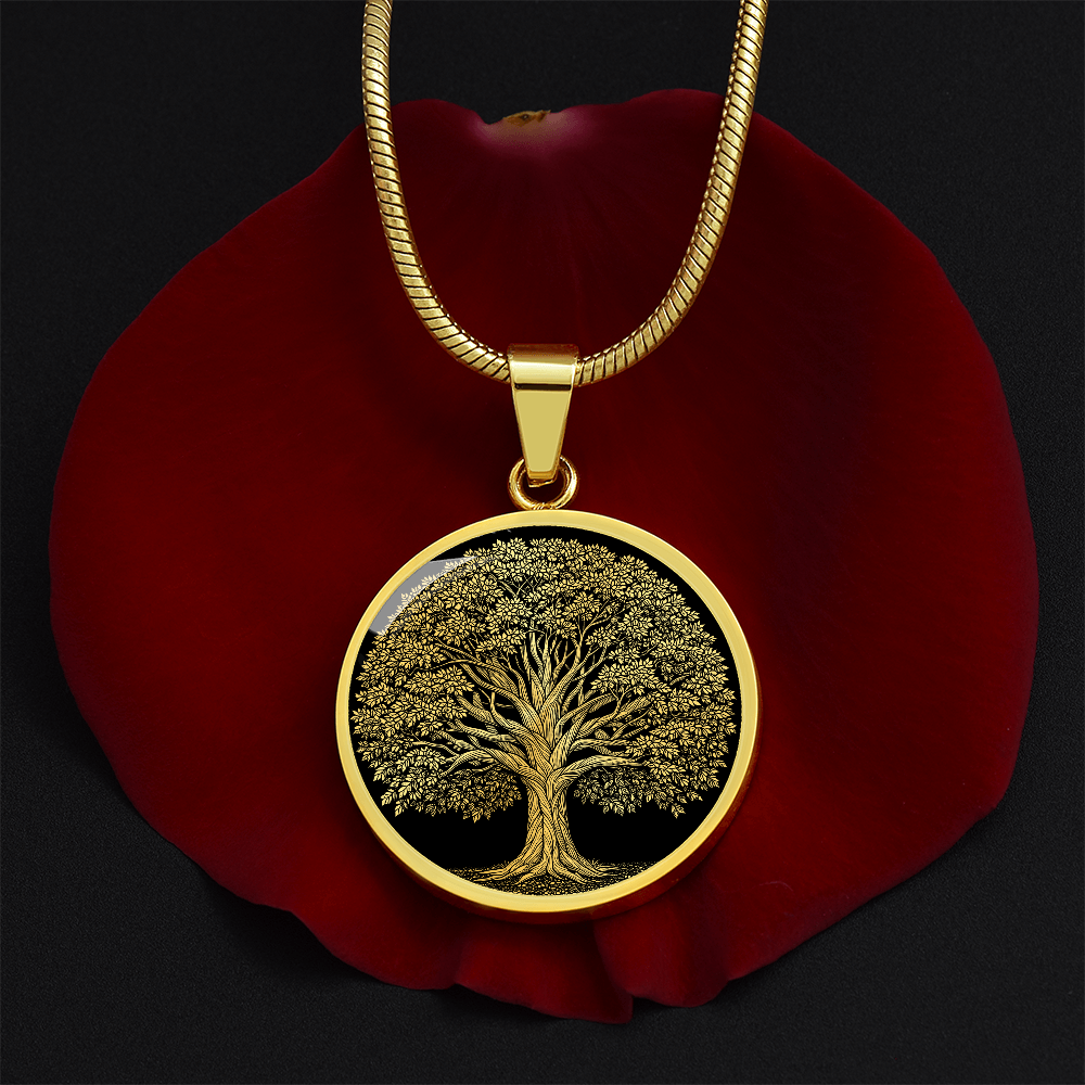 Oak Tree Necklace