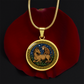 Monkey and Horse Necklace - Couples Chinese Zodiac Animal Pendant Jewelry