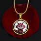 Cheshire Cat Necklace For Women or Men - Personalized Cheshire Cat Pendant Necklace For Her or Him - Cheshire Cat Jewelry Gift For Halloween