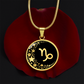 Capricorn Zodiac Necklace