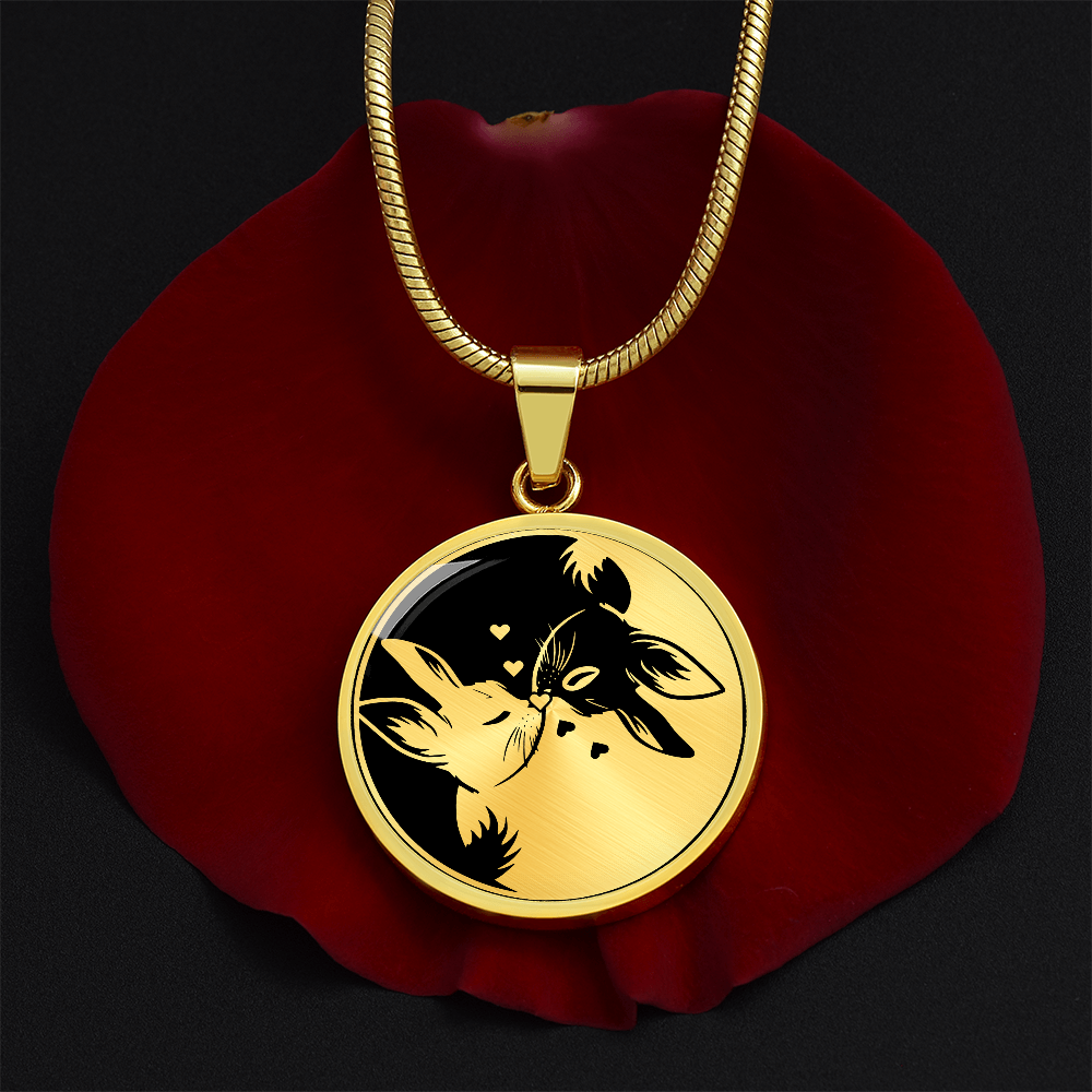 Yin Yang Rabbit Necklace