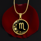 Scorpio Zodiac Pendant Necklace