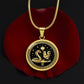 Rooster and Snake Necklace