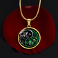 Lily of the Valley Necklace - May Yin Yang Birth Flower Jewelry