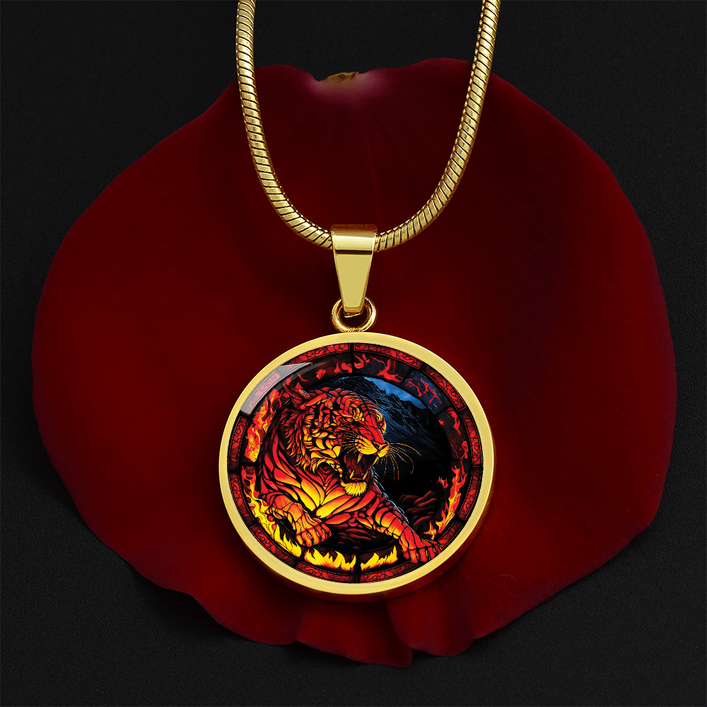 Fire Tiger Necklace