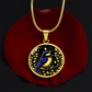 Eastern Bluebird Necklace