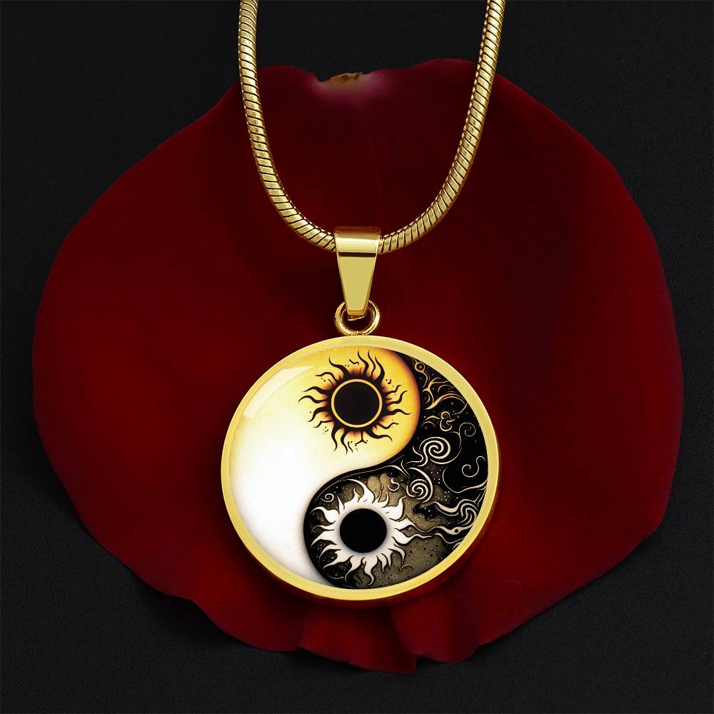 Sun and Moon Necklace