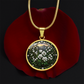 White Sweet Pea Necklace - April Birth Flower Pendant Jewelry