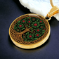 Celtic Tree of Life Pendant Necklace - Holly December Birth Flower Jewelry