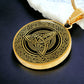 Celtic Necklace, Triquetra Infinity, Celtic Knot Pendant, Irish Jewelry, Norse Jewelry