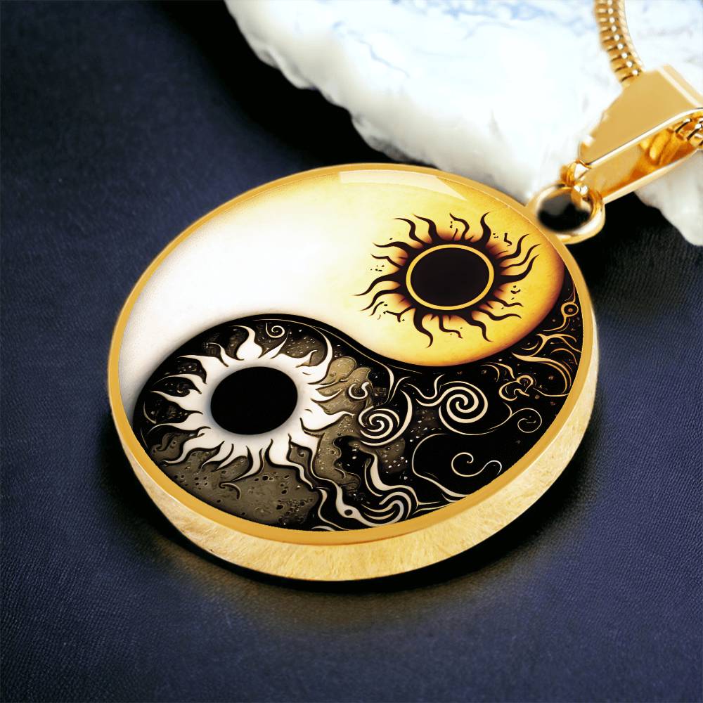 Sun and Moon Necklace