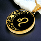 Leo Zodiac Pendant Necklace