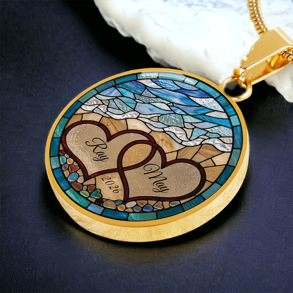 Beach Necklace - Ocean Charm Pendant Jewelry