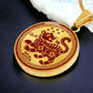 Gold Tiger Necklace Pendant