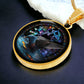 Black Dove Necklace