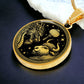 Engraved Ox Necklace
