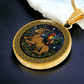 Rooster & Goat Necklace - Couples Chinese Zodiac Animal Pendant Jewelry