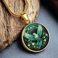 Emerald Dove Necklace