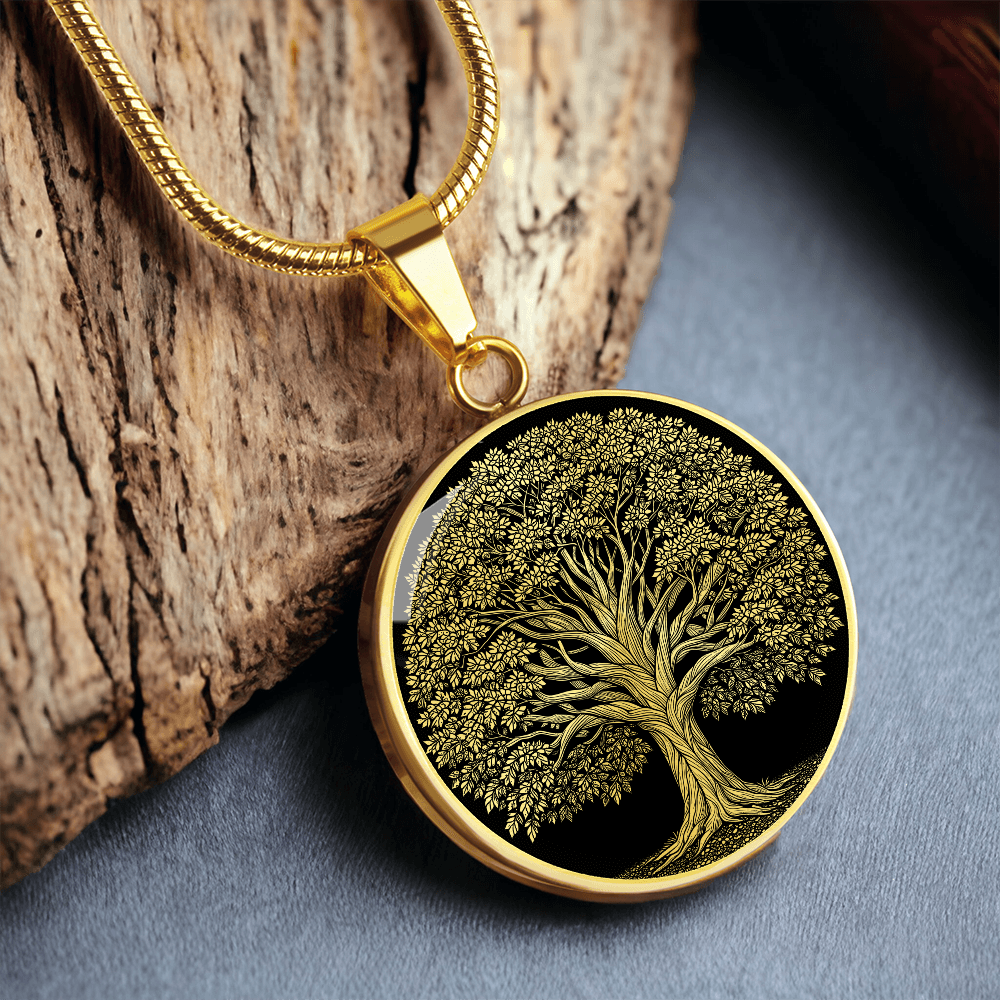 Oak Tree Necklace
