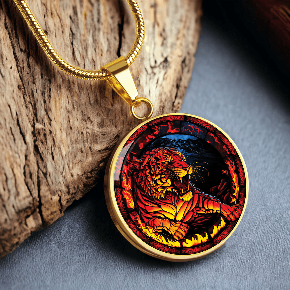 Fire Tiger Necklace
