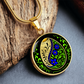 Easter Egg Necklace Blue