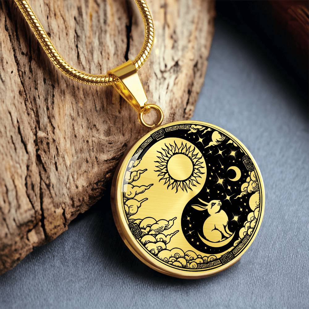 Moon Rabbit Necklace