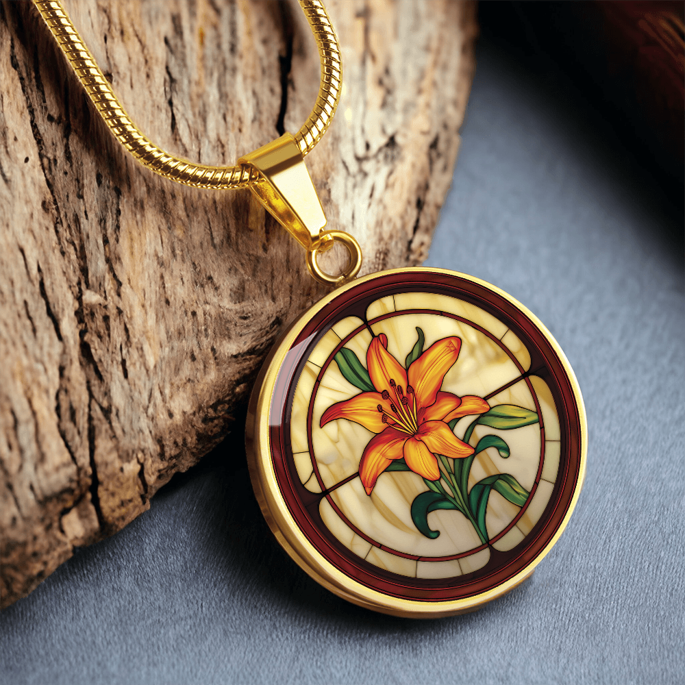 Tiger Lily Necklace