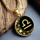 Libra Zodiac Pendant Necklace
