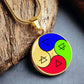 4 Elements Necklace Close Up