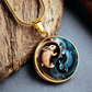 Yin Yang Rabbit Necklace
