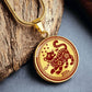 Gold Tiger Necklace