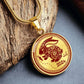 Gold Rabbit Necklace