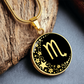 Scorpio Zodiac Pendant Necklace