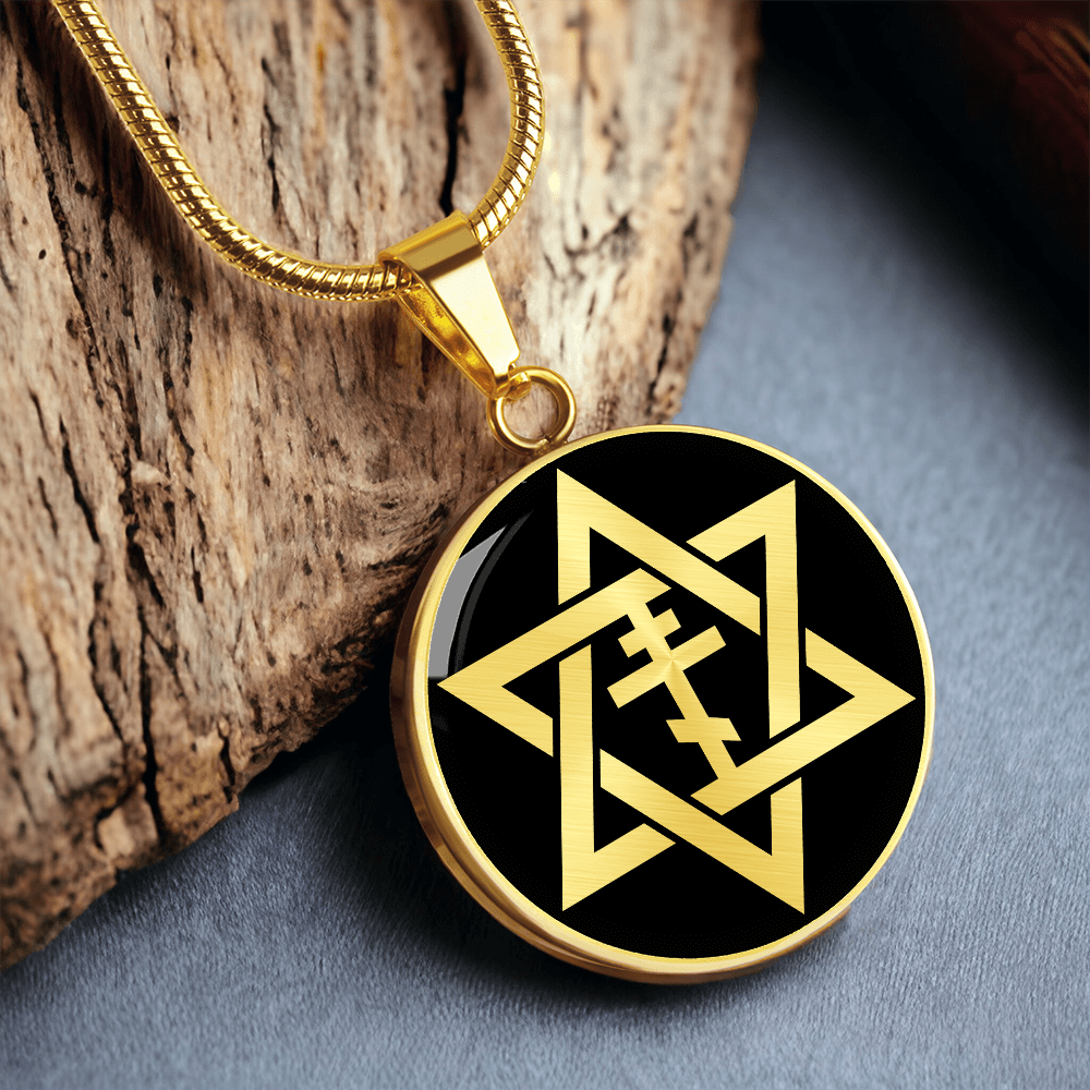 Star of David & Orthodox Cross Necklace