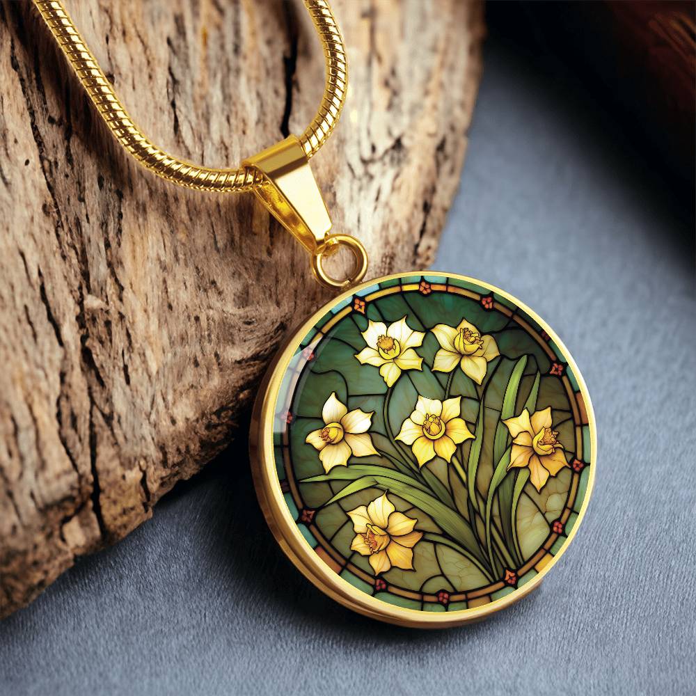 Daffodil Necklace