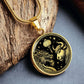 Engraved Ox Necklace