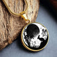 Moon and Rabbit Necklace
