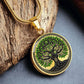 Yggdrasil Tree of Life Necklace is The Perfect Gift for Family Growth & Connection. Engraved Personalized Gold Plated Tree of Life Pendant.