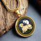 Dog and Rat Necklace - Couples Chinese Zodiac Animal Pendant Jewelry