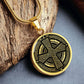Celtic Cross Necklace, Engraved Celtic Jewelry, Personalized Cross Pendant Necklace