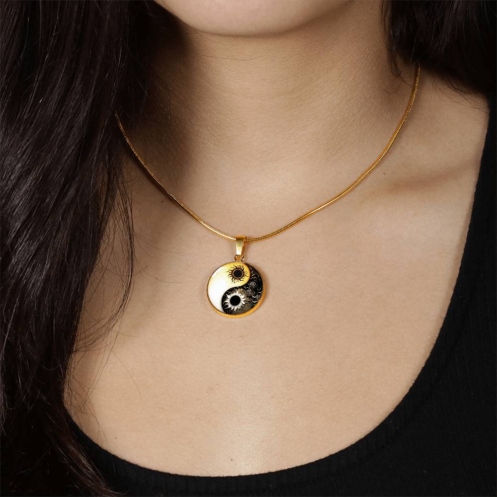 Sun and Moon Necklace