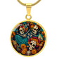 Day of the Dead Necklace - Día de los Muertos Pendant Jewelry