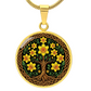 Celtic Tree of Life Pendant Necklace - Jonquil March Birth Flower Jewelry