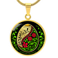Easter Egg Necklace Red