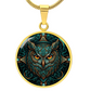 Celtic Owl Necklace – Symbolizing Wisdom and Spiritual Guidance