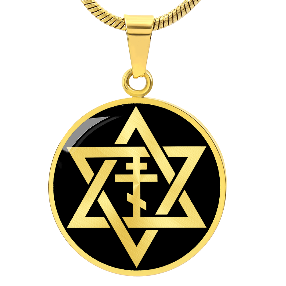 Star of David & Orthodox Cross Necklace