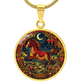 Year of The Horse Necklace - Chinese Zodiac Animal Charm Pendant Jewelry