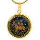 Rabbit & Goat Necklace - Couples Chinese Zodiac Animal Pendant Jewelry