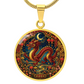 Year of The Dragon Necklace - Chinese Zodiac Animal Charm Pendant Jewelry