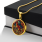 Year of The Monkey Necklace - Chinese Zodiac Animal Charm Pendant Jewelry